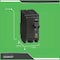 Square D Miniature Circuit Breaker, QO Series, 60A, 2 Pole, 120/240V AC, 10kA at 120/240V AC QO260CP - alternate 5
